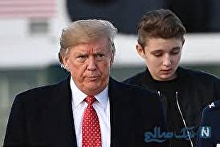 ابتلای پسر ۱۴ ساله ترامپ به کرونا