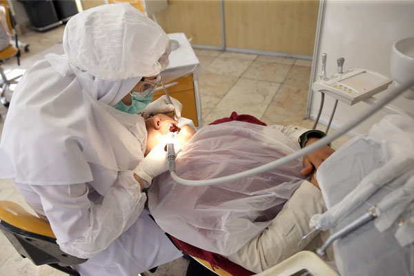 ارائه خدمات رایگان پزشکی و دندانپزشکی