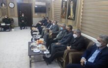 دیدار نوروزی فرمانده سپاه قدس گیلان با مدیران دستگاه های اجرایی استان