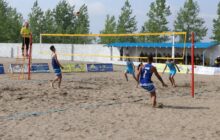 آغاز رقابت‌های والیبال ساحلی کاپ آزاد کشور در کیاشهر