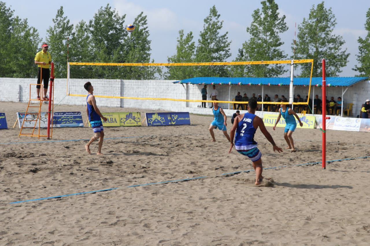 آغاز رقابت‌های والیبال ساحلی کاپ آزاد کشور در کیاشهر