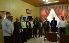نشست مشترک معاونت تجاری مخابرات منطقه گیلان و فرماندهی نیروی انتظامی شهرستان رشت