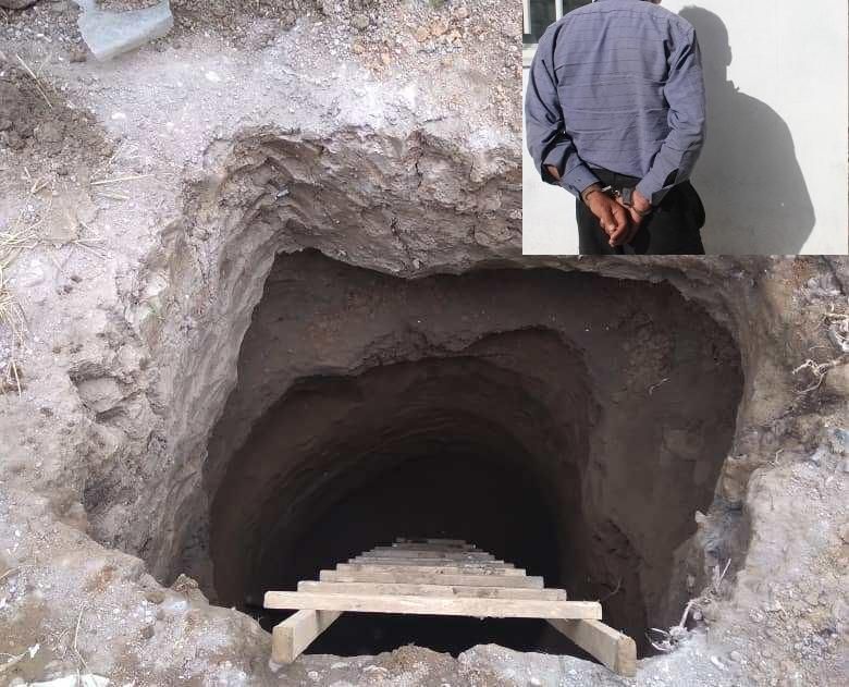 بازداشت حفار غیرمجاز در رودبار