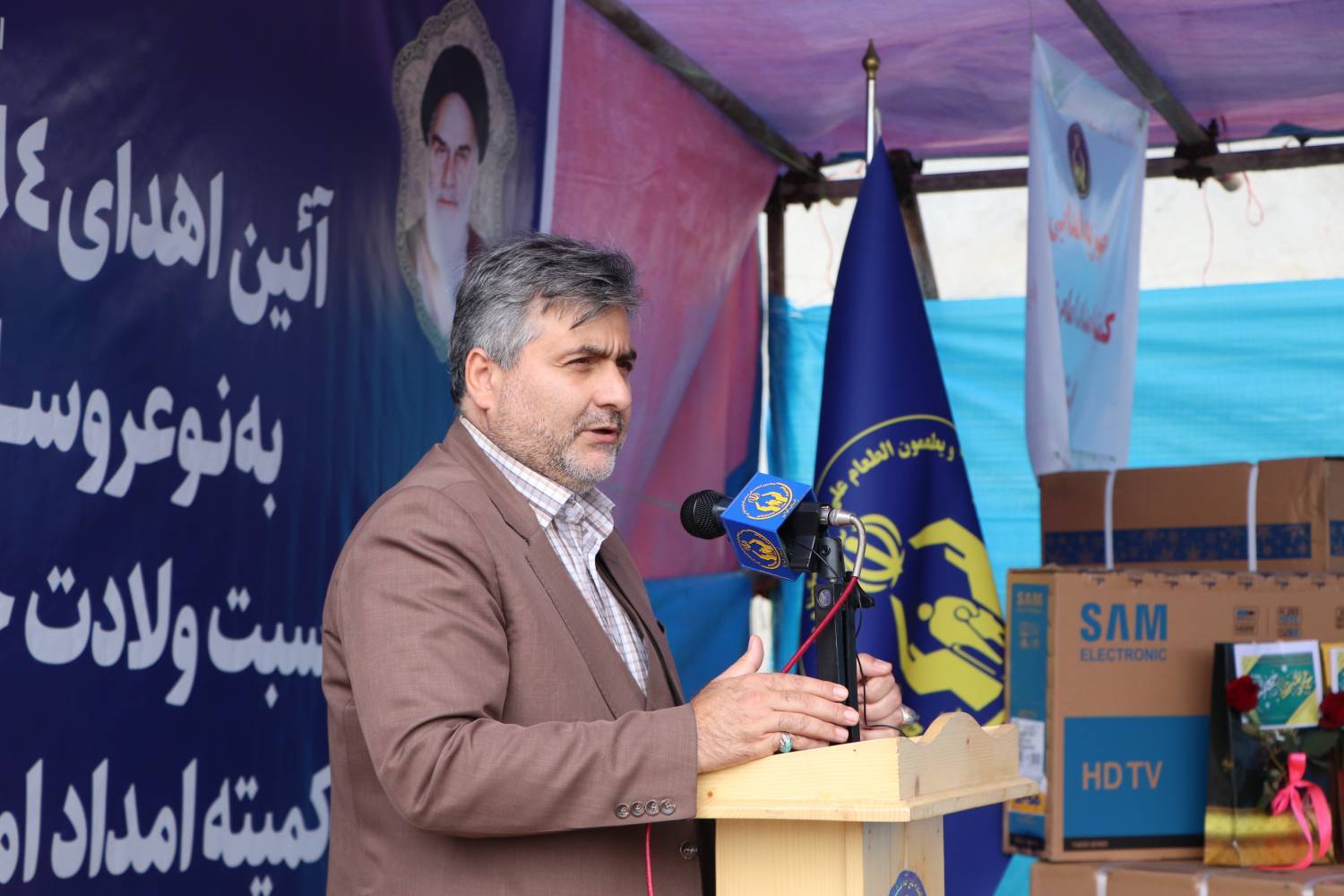 اهداء بیش از ۸۰۰ قلم کالای جهیزیه به نوعروسان گیلانی
