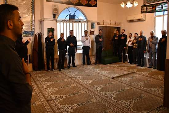 برگزاری مراسم سوگواری تاسوعا و عاشورای حسینی و یادبود پرستار بازنشسته پورسینا