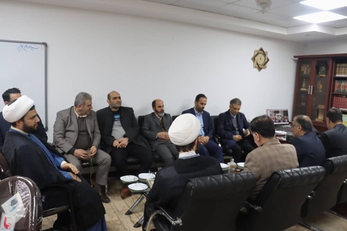 دیدار اعضای شورا و شهردار رشت با مدیرکل تبلیغات اسلامی گیلان
