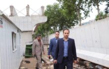 بازدید شهردار رشت از روند تیرگذاری تقاطع غیرهمسطح شهید باهنر‌ / با نصب ۱۶ تیر،پیشرفت تقاطع غیرهمسطح شهید باهنر رشت به ۵۰ درصد رسید