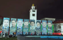 سیاهپوش شدن شهر رشت در سوگ شهدای خدمت