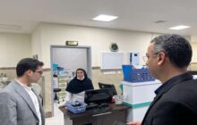 بازدید معاون توسعه مدیریت ، منابع و برنامه ریزی دانشگاه از بیمارستان صومعه سرا