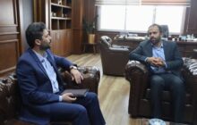 دیدار دکتر مهدی فلاح نماینده مردم رشت و خمام در مجلس با شهردار رشت