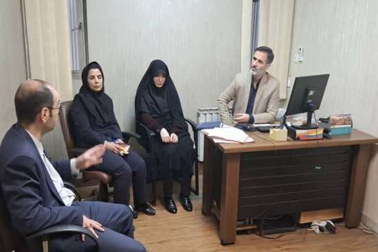 بازدید معاون درمان دانشگاه علوم پزشکی گیلان از واحد های نظارتی معاونت درمان