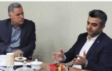 دیدار مدیرکل پست با مدیرکل تعاون ، کار و رفاه اجتماعی گیلان