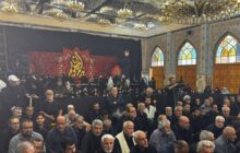 استاندار گیلان در بقعه متبرکه خواهر امام(س) و جمع عزاداران