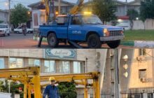 رفع مشكلات روشنایی معابر محلات مختلف شهر رشت