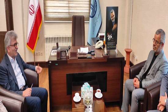 دیدار نماینده رشت و خمام با رئیس دانشگاه علوم پزشکی گیلان