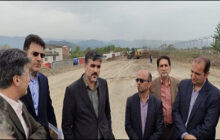 بازدید معاون وزیر راه و شهرسازی و رییس سازمان راهداری و حمل و نقل جاده ای از پروژه بزرگراه آستارا ـ آستارا و پایانه مرزی جدید