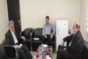 حضور رئیس دانشگاه علوم پزشکی گیلان و نماینده لنگرود در سازمان انتقال خون / اهدای خون مسئولان به مناسبت روز ملی اهدای خون