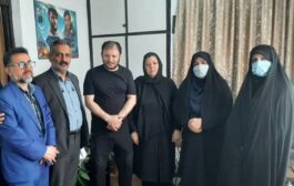 مدیرعامل و کارکنان شرکت گاز استان گیلان با خانواده شهید مدافع وطن رضا هدایتی دیدار کردند