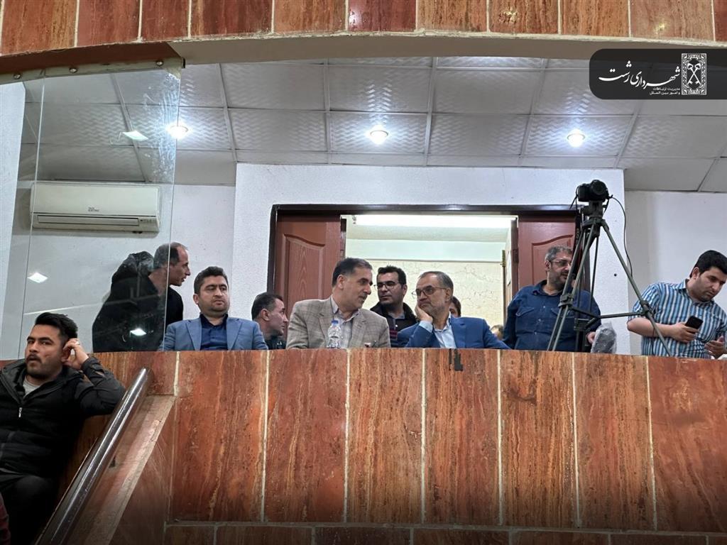 حضور سرپرست شهرداری رشت و اعضای شورای اسلامی در مسابقات فوتسال جام رمضان