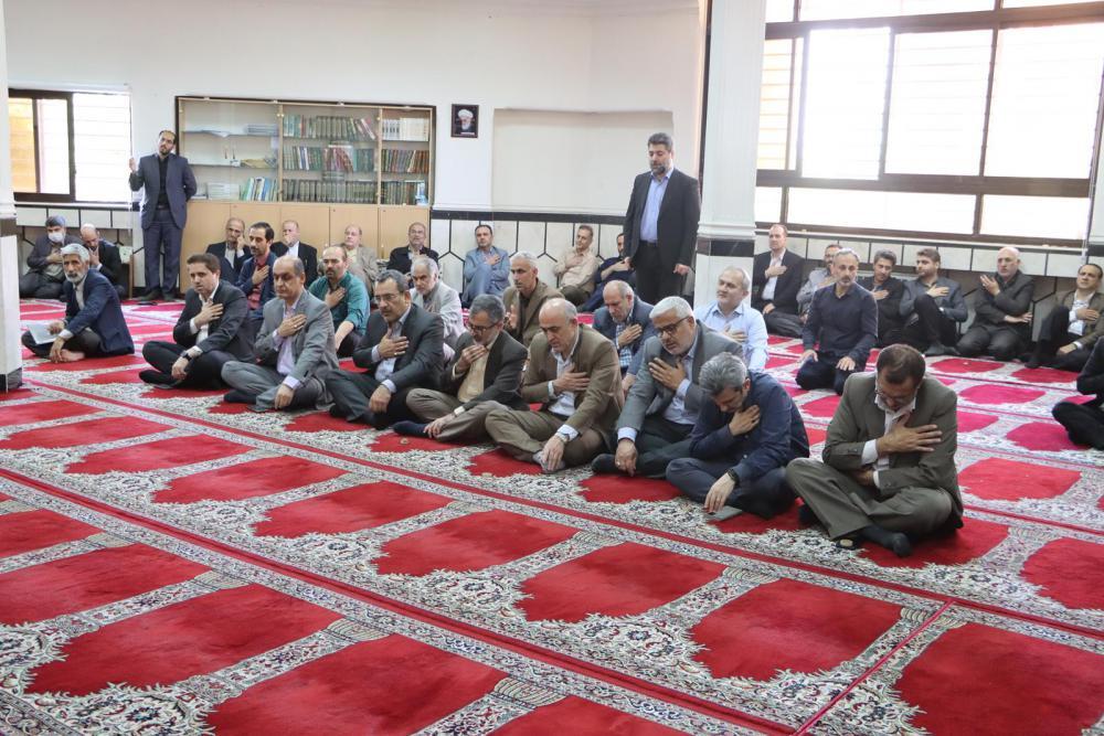 مراسم یادبود شهید جمهور و شهدای خدمت در استانداری برگزار شد